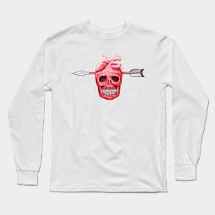 skull heart Long Sleeve T-Shirt